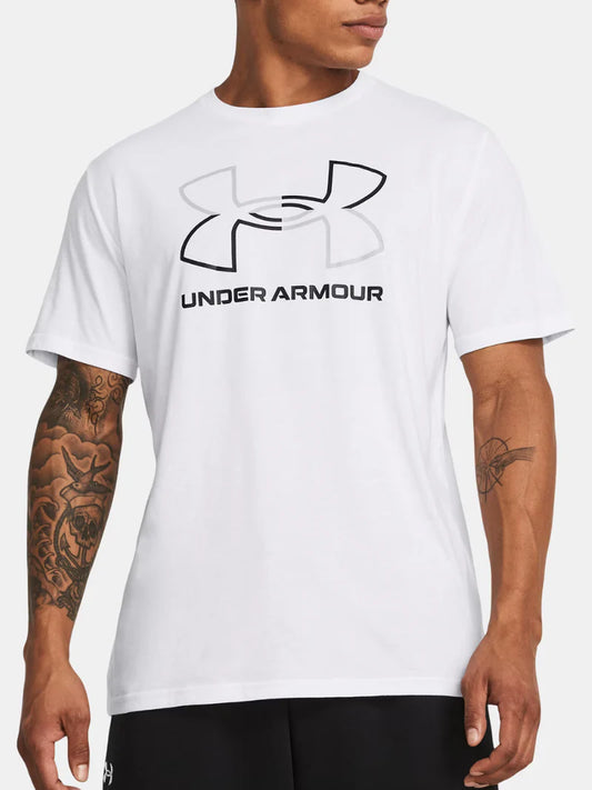 UNDER ARMOUR - LOGO T-SHIRT - WHITE