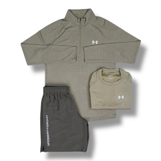 UNDER ARMOUR - FLEX THREE PIECE - STONE