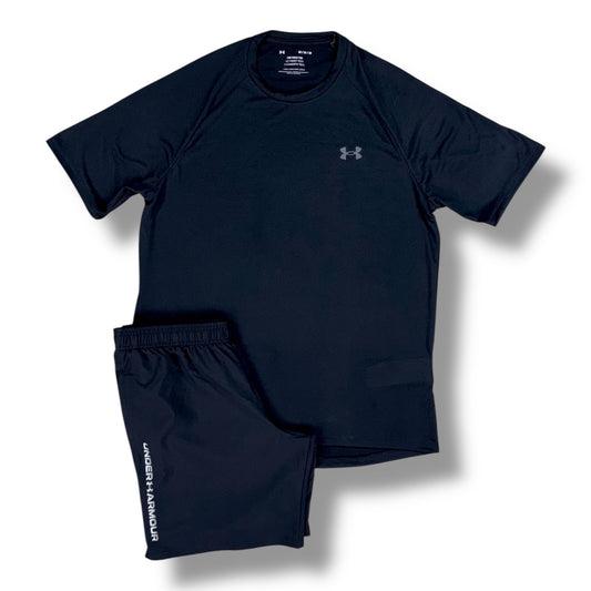 UNDER ARMOUR - FLEX SET - BLACK