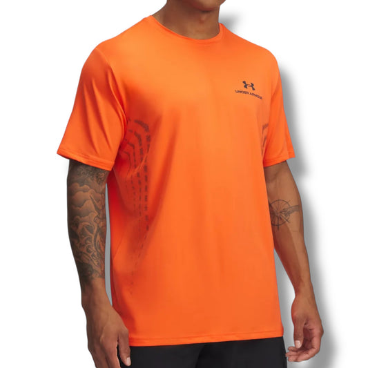 UNDER ARMOUR - VANISH T-SHIRT - ORANGE