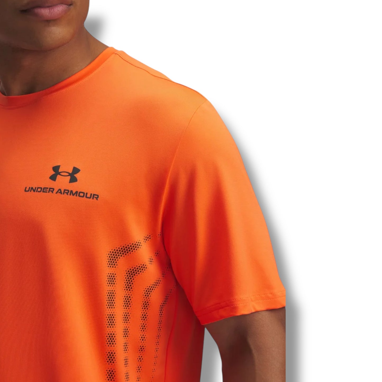 UNDER ARMOUR - VANISH T-SHIRT - ORANGE