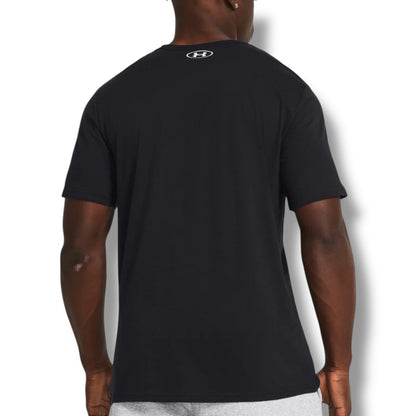 UNDER ARMOUR - LOGO T-SHIRT - BLACK/RED