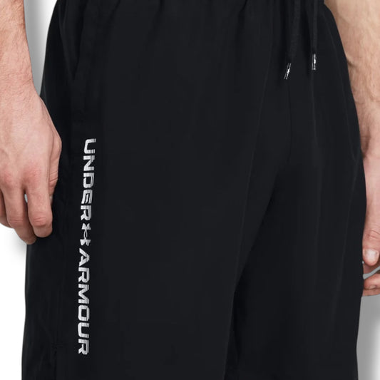 UNDER ARMOUR - WORDMARK SHORTS - BLACK