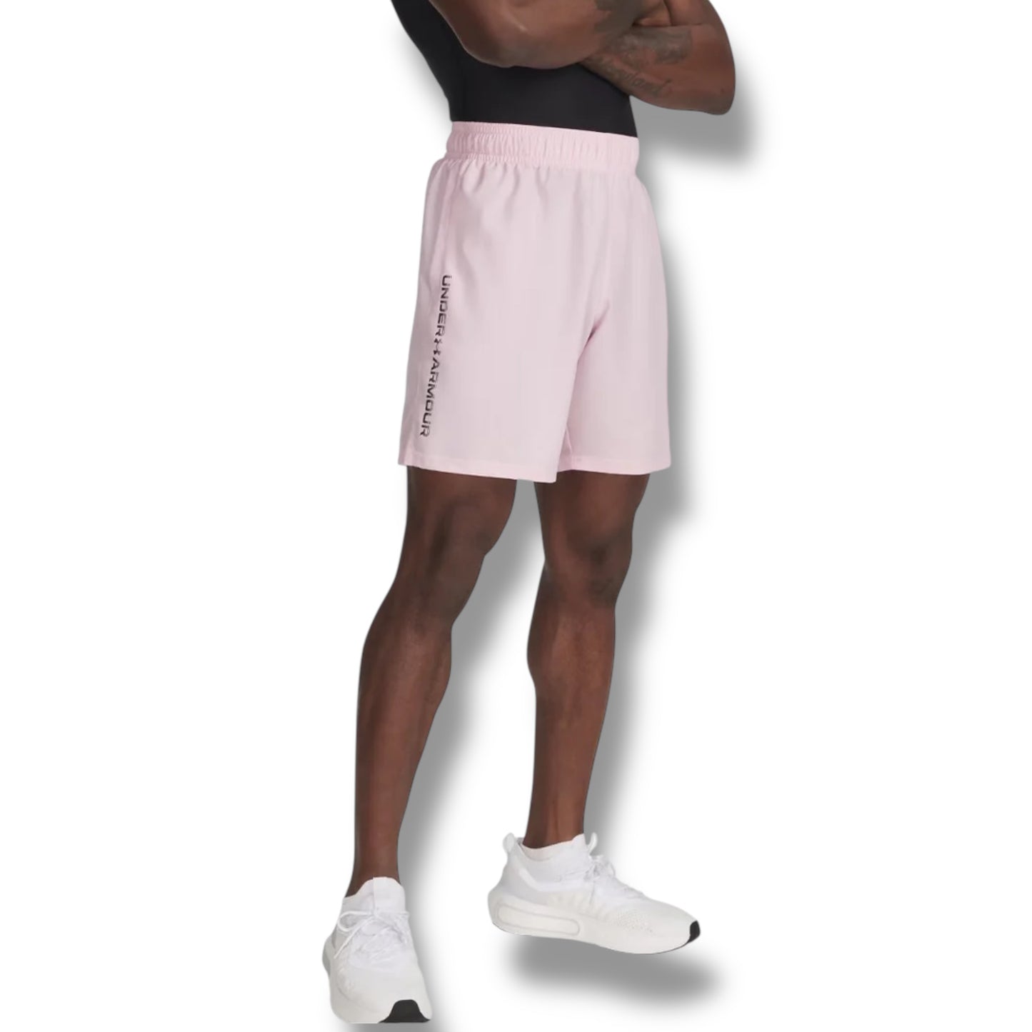 UNDER ARMOUR - WORDMARK SHORTS - PINK