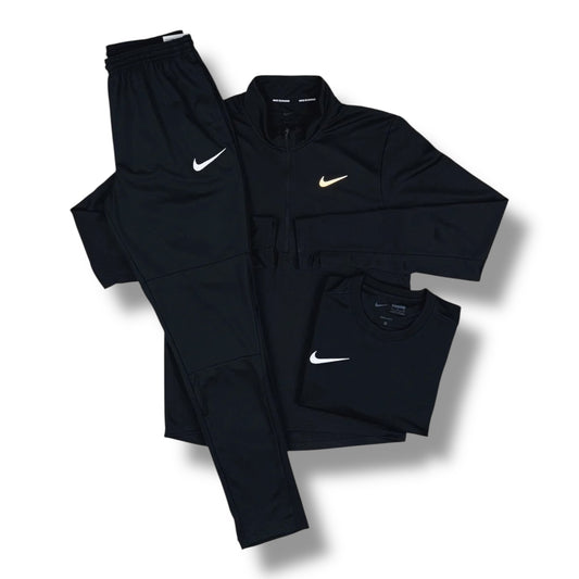 NIKE - DRI FIT THREE PIECE - BLACK