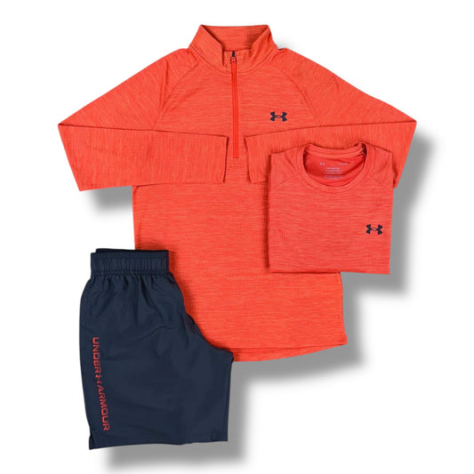 UNDER ARMOUR - FLEX THREE PIECE - ORANGE