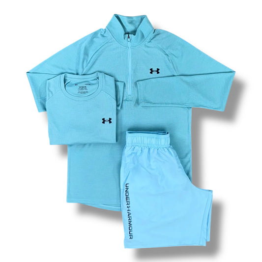 UNDER ARMOUR - FLEX THREE PIECE - OCEAN BLUE