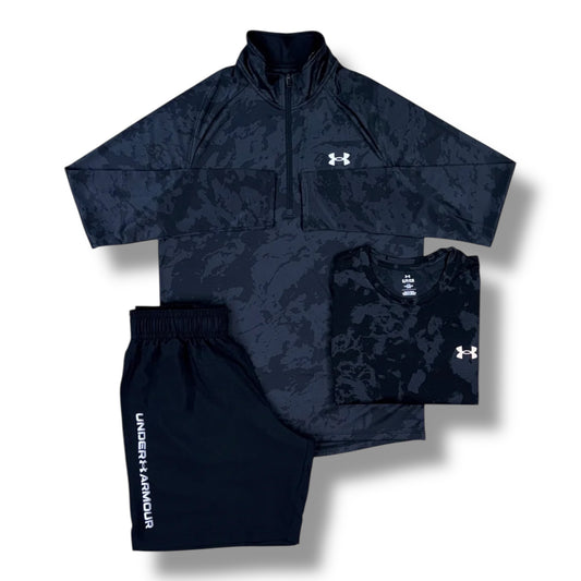 UNDER ARMOUR - FLEX THREE PIECE - BLACK CAMO